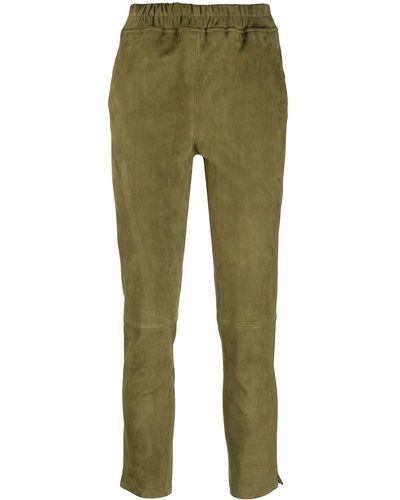 Arma Slim-fit Pull-on Trousers - Green