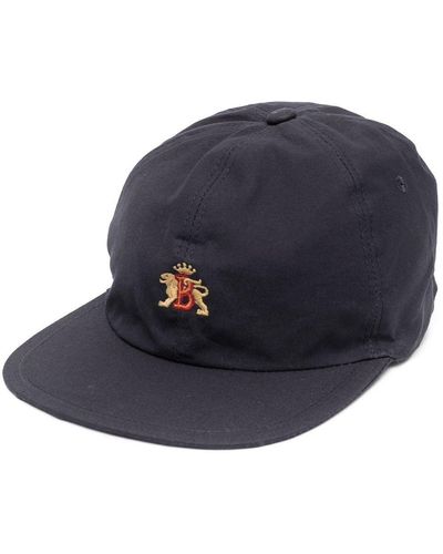 Baracuta Logo-embroidered Cap - Blue