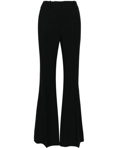 Nina Ricci Pantalon de costume à coupe évasée - Noir