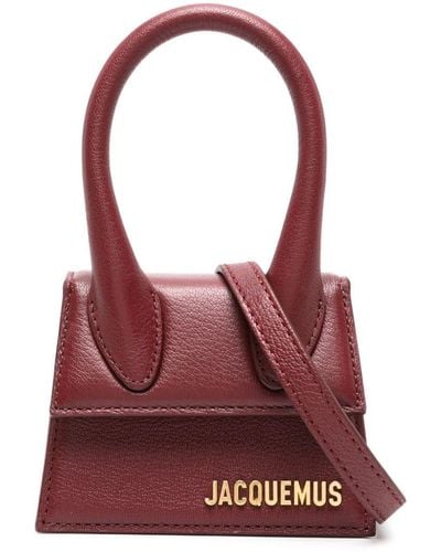 Jacquemus Le Chiquito レザーミニバッグ - レッド