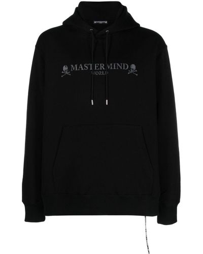 Mastermind Japan Logo-print Cotton Hoodie - Black