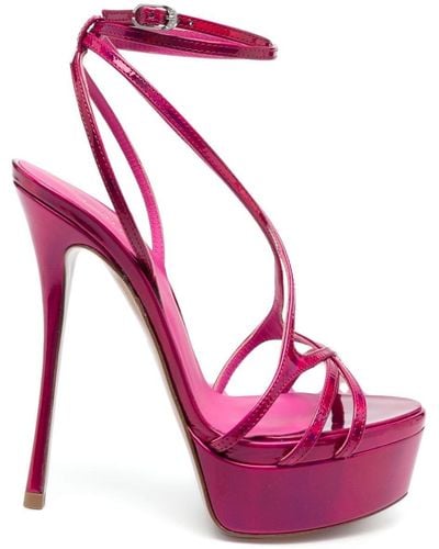 Le Silla Open-toe Platform Sandals - Pink