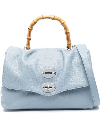 Zanellato Bolso satchel Postina pequeño - Azul