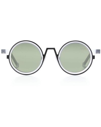VAVA Eyewear Wl0046 Round-frame Sunglasses - Natural
