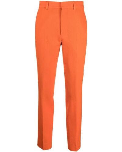 Ami Paris High-waisted Tailored Pants - Orange