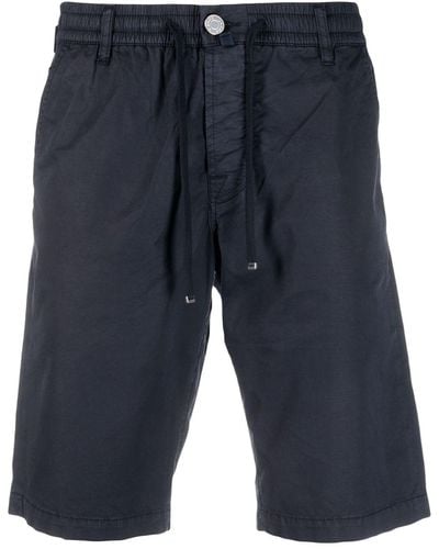 Jacob Cohen Scarf-detailing Bermuda Shorts - Blue