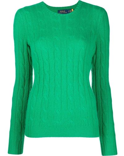 Polo Ralph Lauren Cable-knit Cashmere Jumper - Green