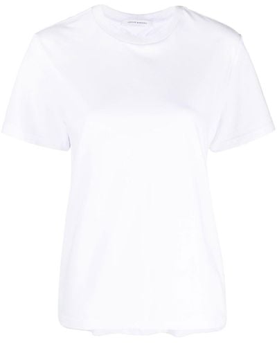 Cecilie Bahnsen Camiseta con abertura en la espalda - Blanco