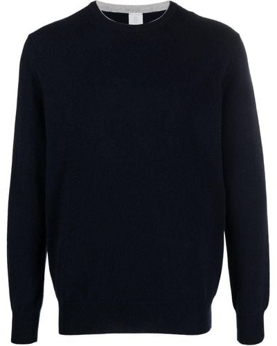 Eleventy Cashmere Fine-knit Sweater - Blue