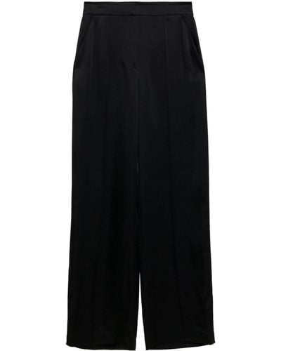 Jonathan Simkhai Kyra High-waisted Crepe Trousers - Black