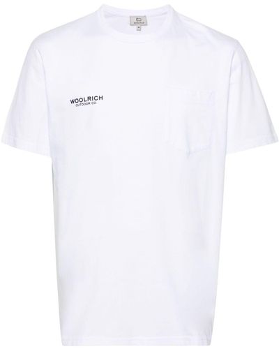 Woolrich Safari Cotton T-shirt - White