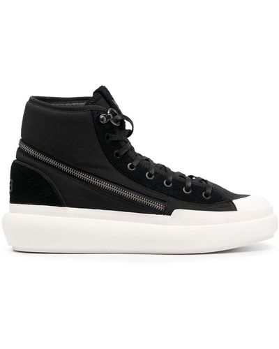 Y-3 Ajatu Court High-top Sneakers - Zwart