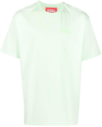 032c Camiseta con logo en relieve - Verde