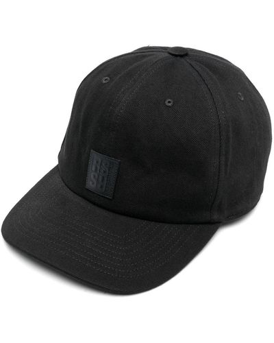 Raf Simons Logo-patch Baseball Cap - Black