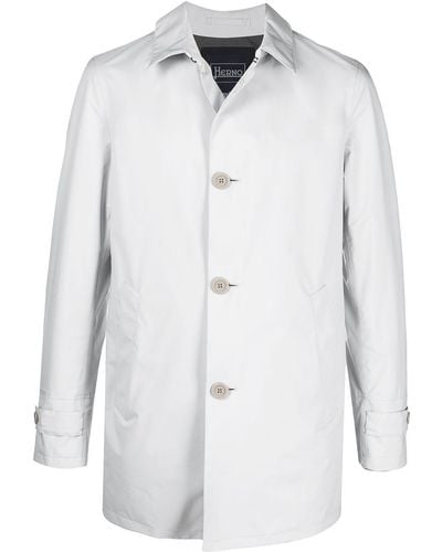 Herno Button-up Shirtjack - Wit