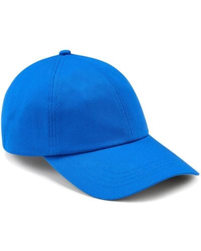 Woolrich Cappello da baseball con ricamo - Blu