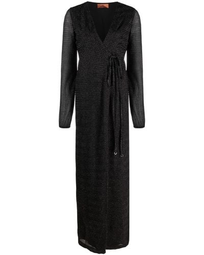 Missoni ジグザグパターン ドレス - ブラック