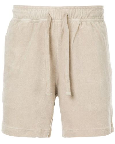 Venroy Terry Towel Shorts - Natural