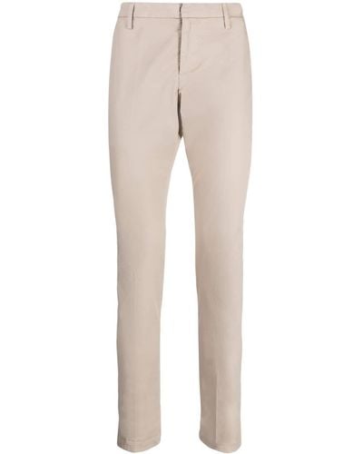Dondup Pantalon chino en coton stretch - Neutre