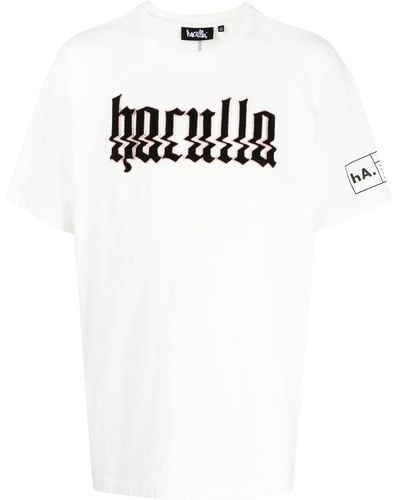 Haculla ロゴ Tシャツ - ホワイト