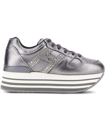 Hogan Maxi H222 Sneakers - Gray
