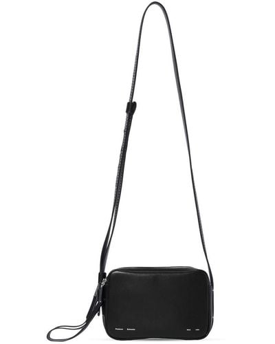 Proenza Schouler Double-zip Crossbody Bag - Black