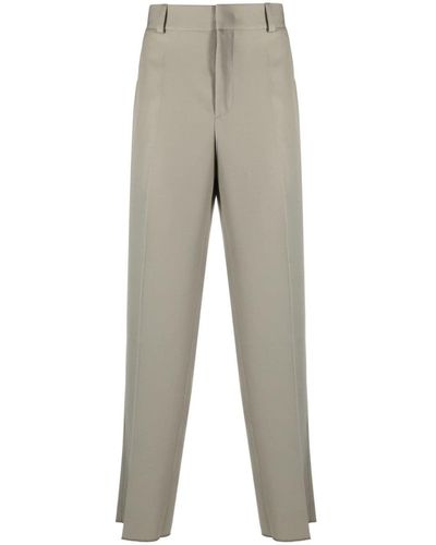 Jil Sander Straight-leg Tailored Pants - Grey