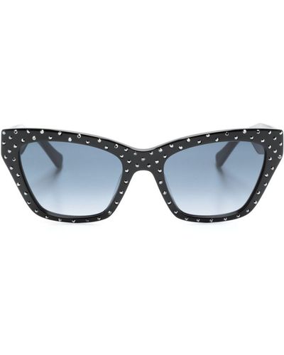 Kate Spade Sonnenbrille mit Cat-Eye-Gestell - Blau