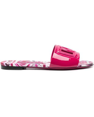 Dolce & Gabbana Sliders - Pink