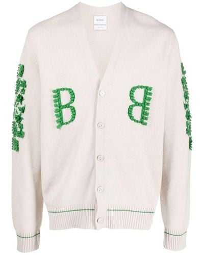 Barrie Kaschmircardigan mit 3D-Strickdetail - Pink