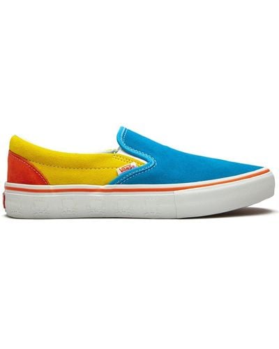 Vans Sneakers senza lacci Slip-On Pro The Simpsons - Blu