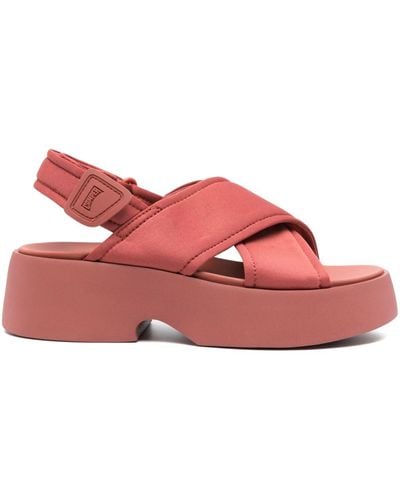 Camper Tasha Platform Sandals - Pink