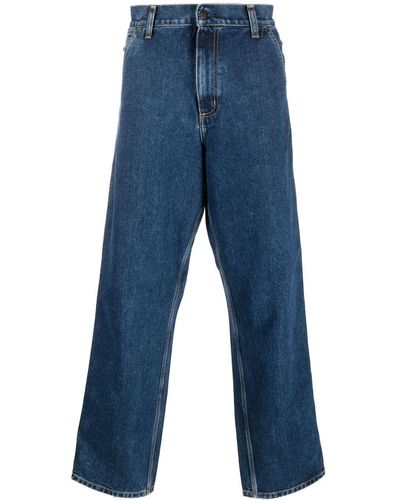 Carhartt Single Knee Straight-leg Jeans - Blue
