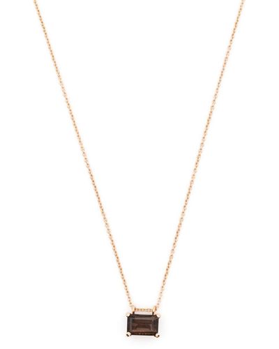 Ginette NY 18kt Mini Cocktail Rotgoldhalskette - Mettallic