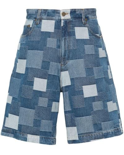 A.P.C. Helio Jeans-Shorts - Blau