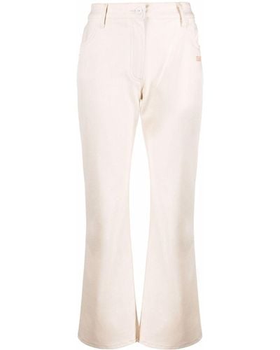 Off-White c/o Virgil Abloh Jeans crop svasati - Multicolore