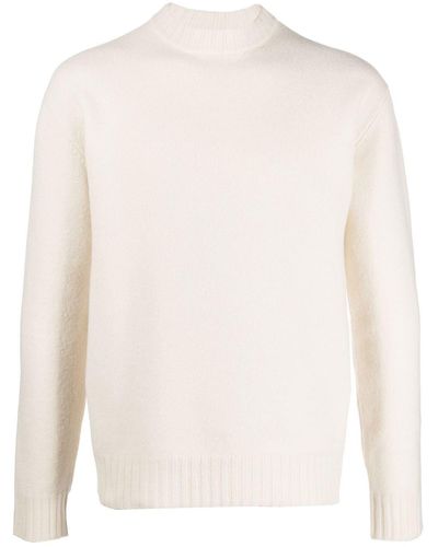 Jil Sander Wool Sweater - White