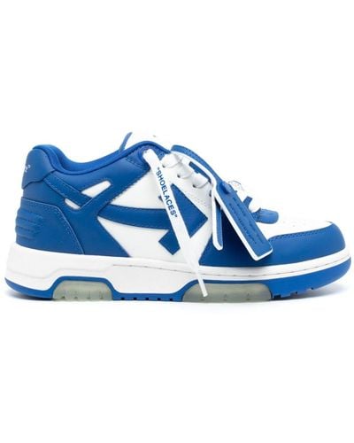 Off-White c/o Virgil Abloh Out of Office OOO Sneakers - Blau