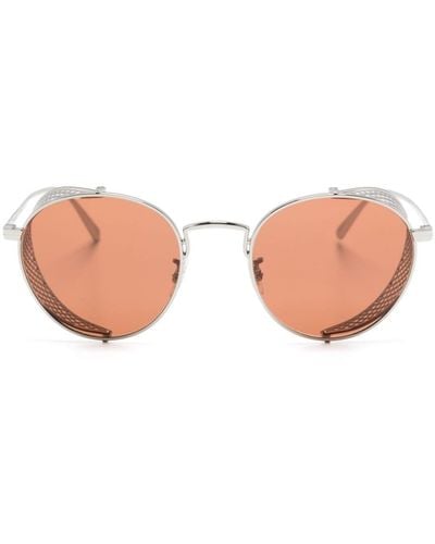 Oliver Peoples Cesarino-M Sonnenbrille mit Panto-Gestell - Pink