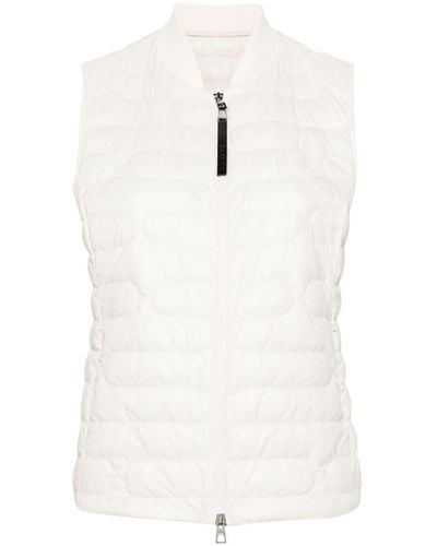 Moncler Perille Quilted Down Gilet - White