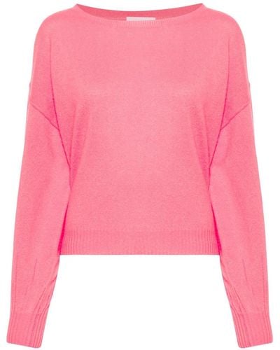 Crush Abby Baloon Cashmere Sweater - Pink