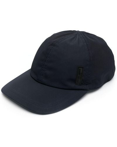 Giorgio Armani Cappello da baseball con applicazione - Blu
