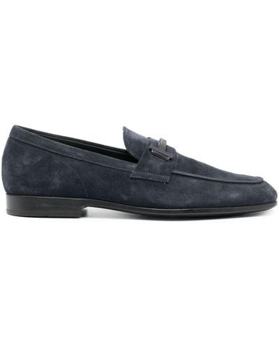 Tod's Suède Loafers - Blauw