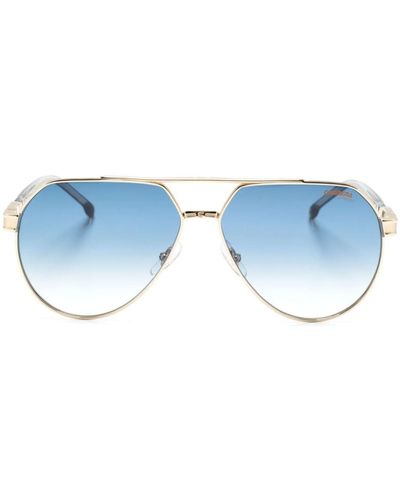 Carrera 1067/S Sonnenbrille mit ovalem Gestell - Blau