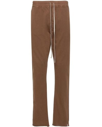 Rick Owens Berlin Tapered Track Trousers - Brown