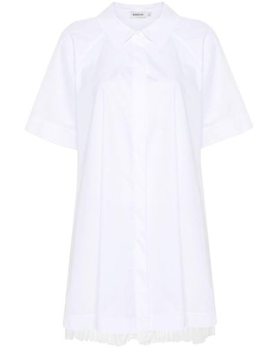 Jonathan Simkhai Blanche Pleated Midi Dress - White