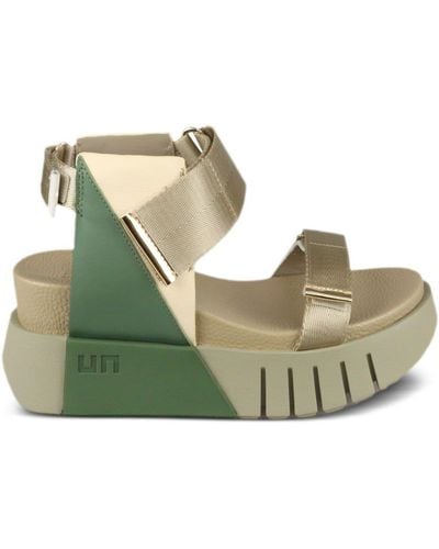 United Nude Delta Run Leather Sandals - Green