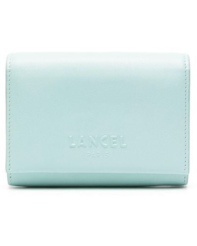 Lancel Billie Leather Flap Wallet - Blue