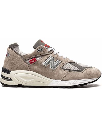 New Balance Made In Us 990 V2 Sneakers - Gray
