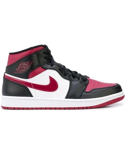 Nike Air 1 Mid 'bred Toe' Shoes - Multicolor